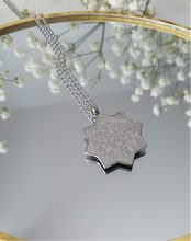 Load image into Gallery viewer, Necklace - Eight-shaped star ayat elkorsy silver
