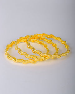 Sets - 3 gold plated bangles