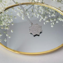 Load image into Gallery viewer, Necklace - Eight-shaped star ayat elkorsy silver
