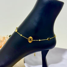 Load image into Gallery viewer, Anklet - stainless steel new  gold eye shape
