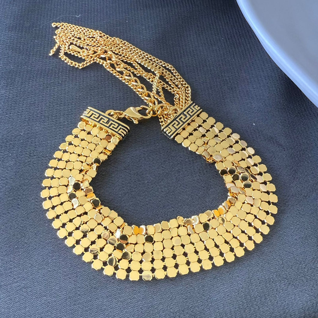 Bracelet - Gold trend wide chain