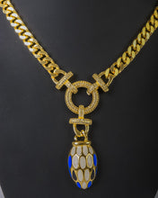 Load image into Gallery viewer, Necklace - colored snake
