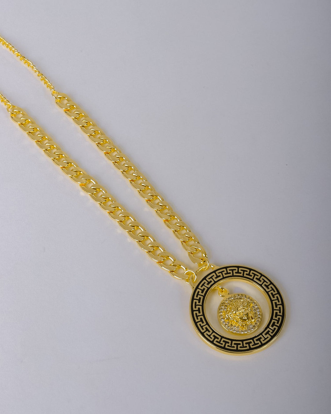 Necklace - Gold lion chain