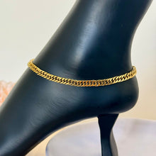 Load image into Gallery viewer, Anklet - stainless steel gold thick chain
