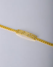 Load image into Gallery viewer, Bracelet - zigzag zircon stones
