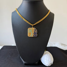 Load image into Gallery viewer, Necklace - long chain Masha2allah
