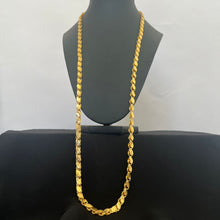 Load image into Gallery viewer, Necklace - Long Gold simple chain
