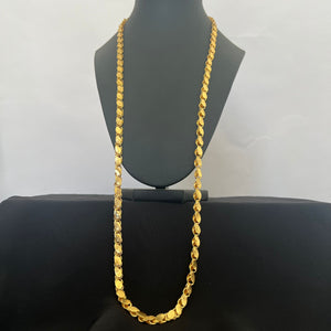 Necklace - Long Gold Halaby chain