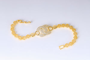 Bracelet - new shape zircon stones