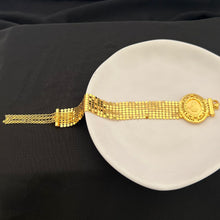 Load image into Gallery viewer, Bracelet - Simple gold Soft chain lira
