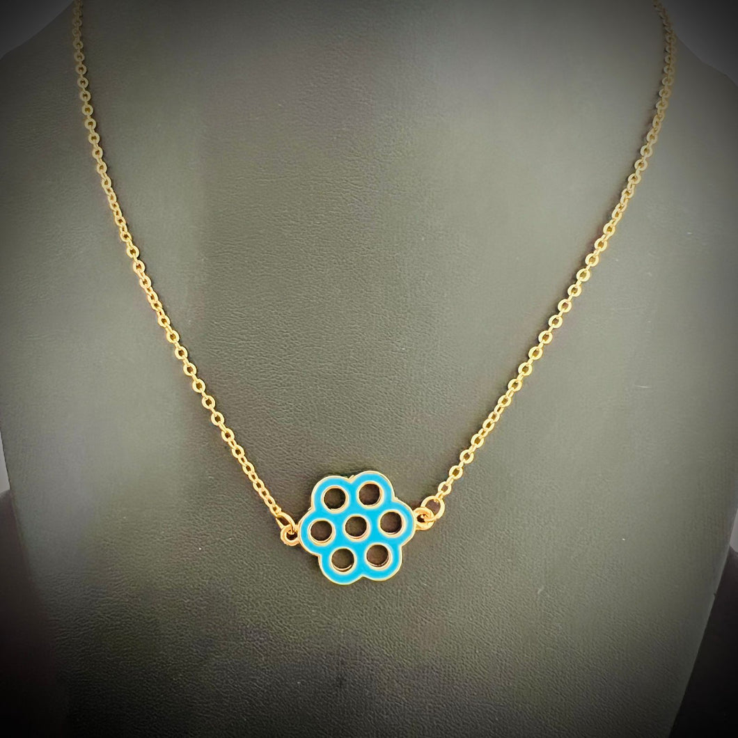 Necklace - simple 7 eyes