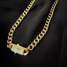 Load image into Gallery viewer, Necklace - Gold trend chain luxury shape
