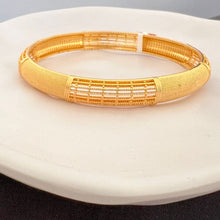 Load image into Gallery viewer, Bracelet - Simple gold soft bangle
