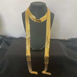 Necklace - Long soft gold chain