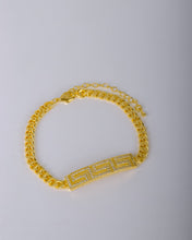 Load image into Gallery viewer, Bracelet - zigzag zircon stones
