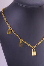 Load image into Gallery viewer, Stainless Steel- gold small pendants Necklace
