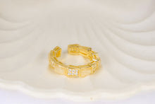 Load image into Gallery viewer, Ring - ring free size zircon stone
