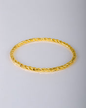 Load image into Gallery viewer, Sets - 3 gold wrapped bangles
