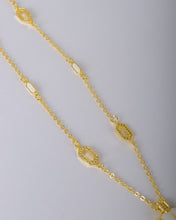 Load image into Gallery viewer, Necklace - Colored snake with zircon stones
