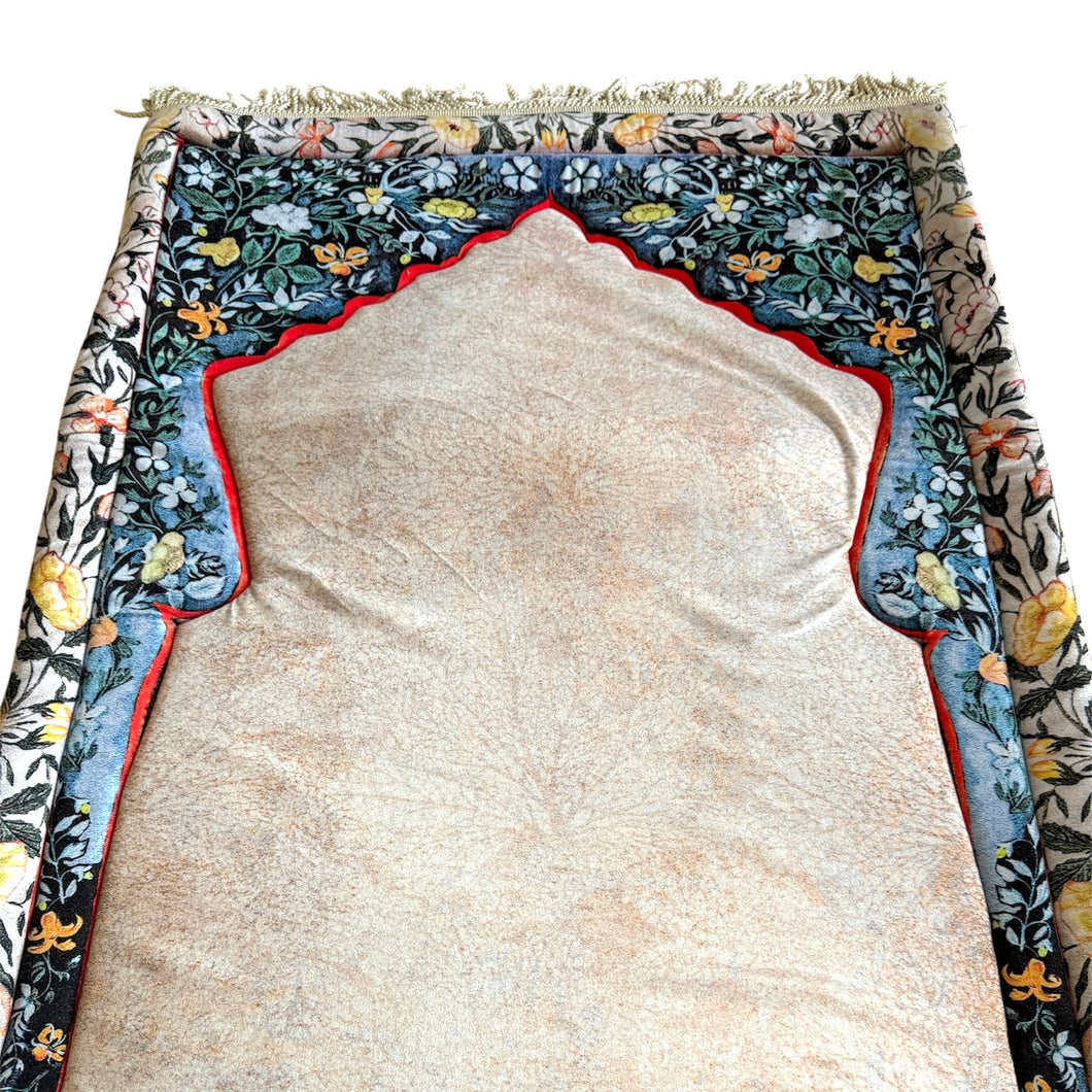 Prayer Mat - Colourful flowers