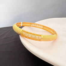 Load image into Gallery viewer, Bracelet - Simple gold soft bangle
