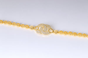 Bracelet - new shape zircon stones