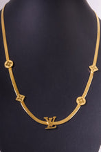 Load image into Gallery viewer, Stainless Steel- snake skin gold Necklace
