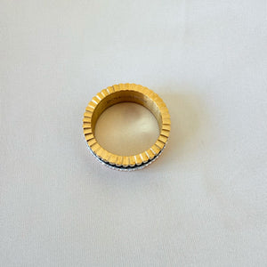 Stainless Steel - ring size 7/8/9 luxury trend shape