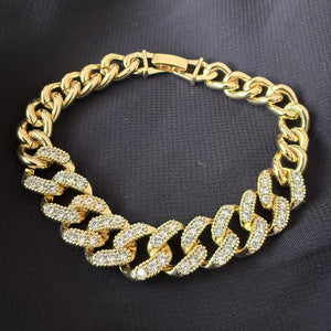 Bracelet - big chain zircon Bracelet